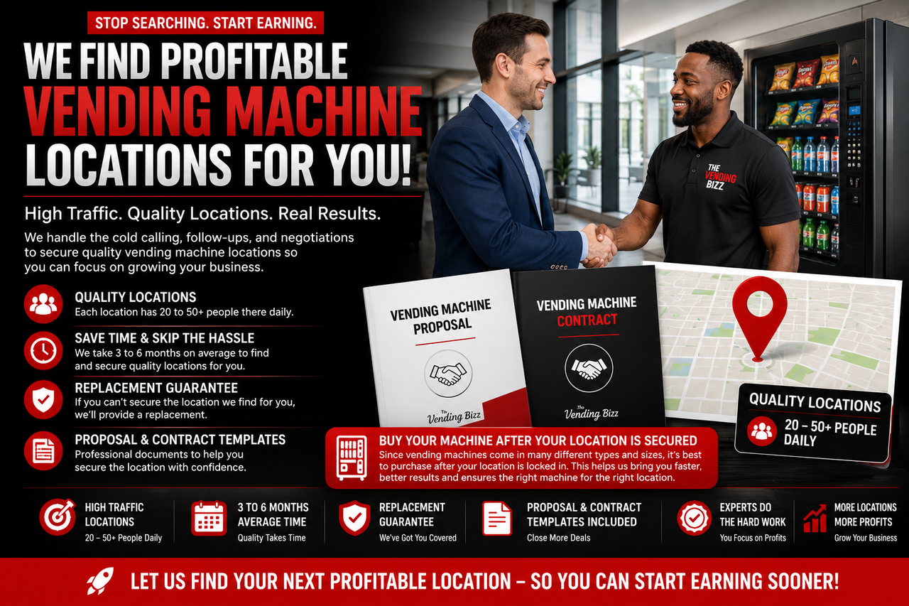 Vending Machine Location Service